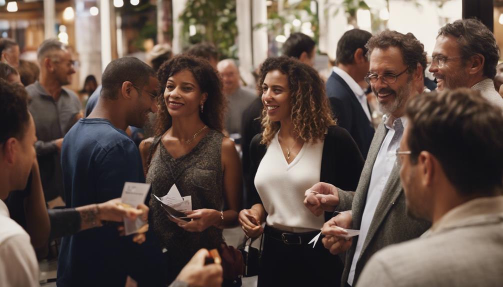 Onde encontrar mentores de empreendedorismo dispostos a ajudar? networking em eventos locais